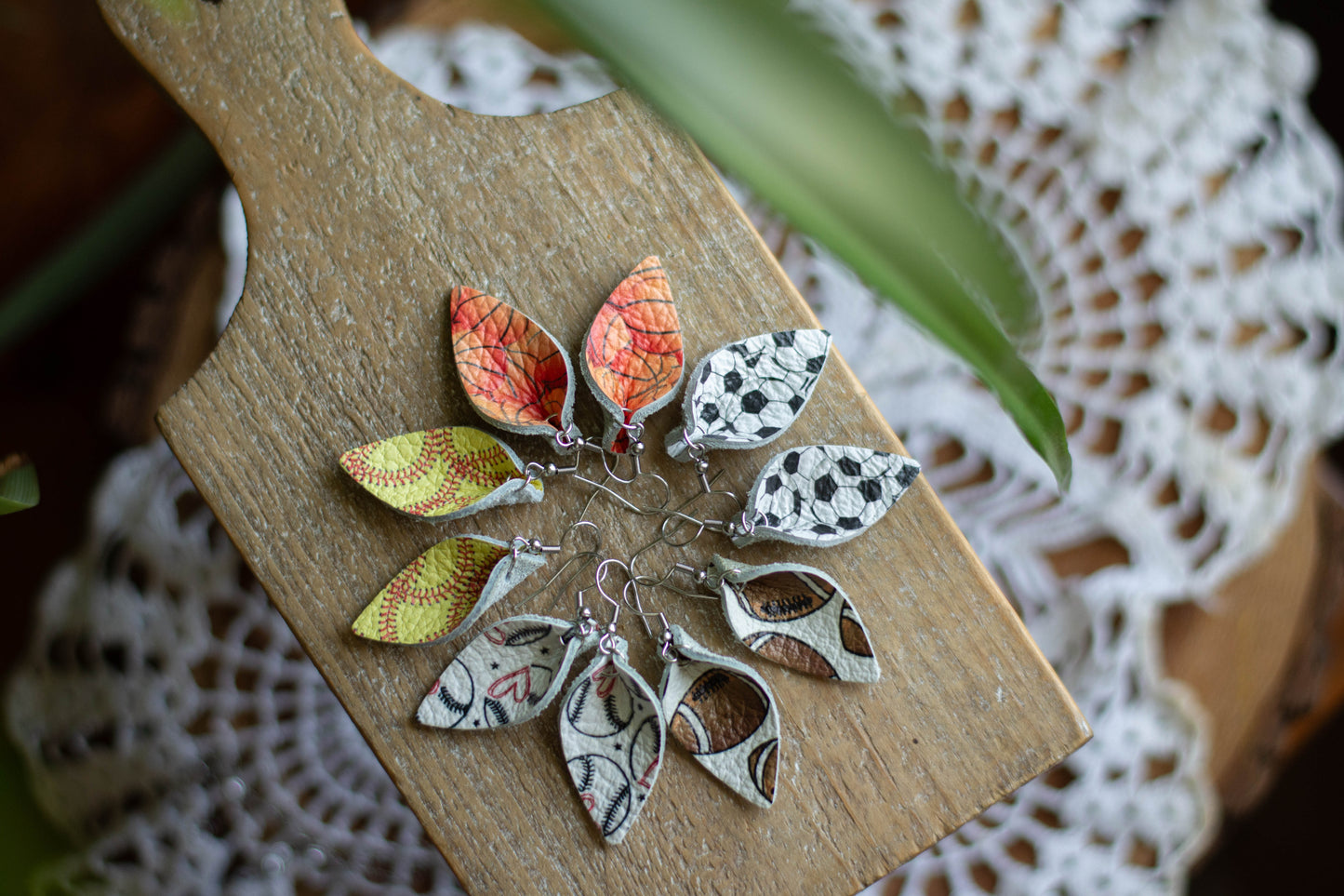 Personalized Sport Leaf Drop