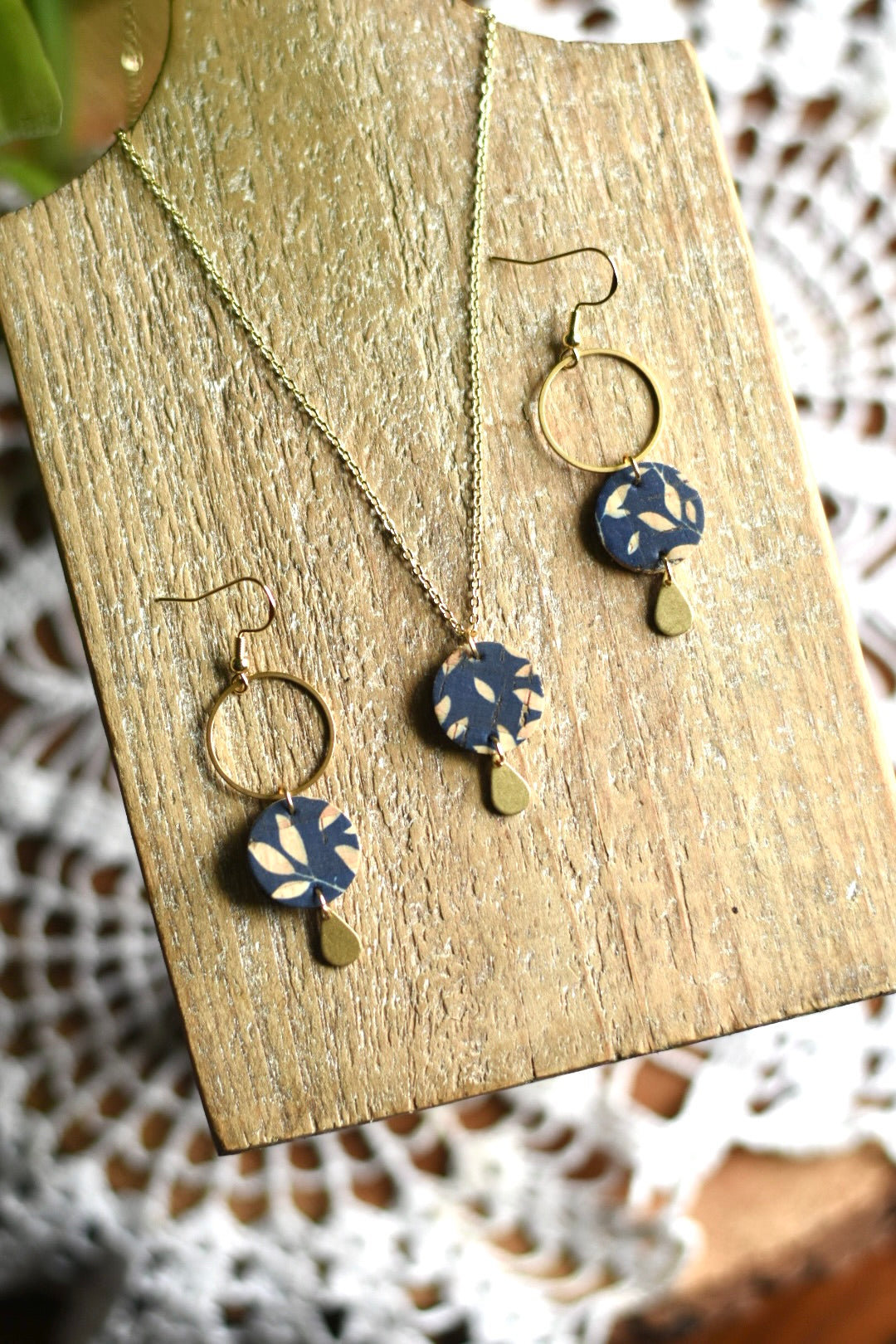 Navy Botanical