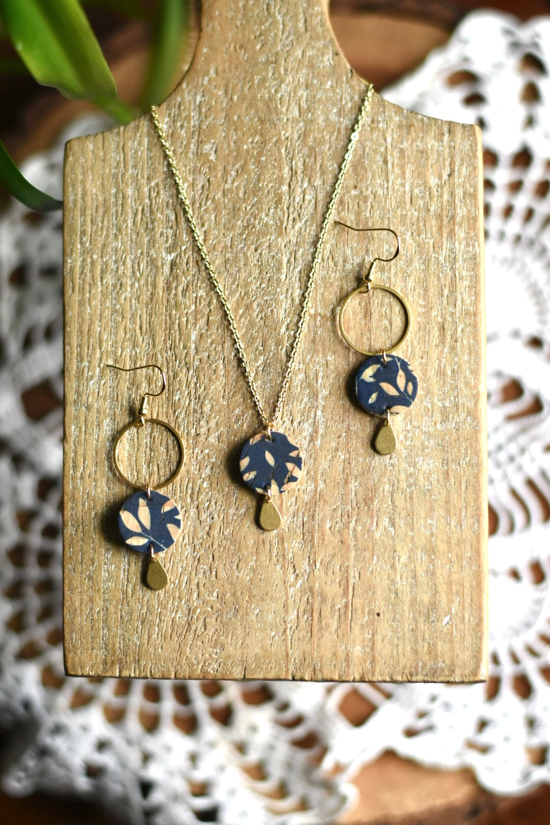 Navy Botanical