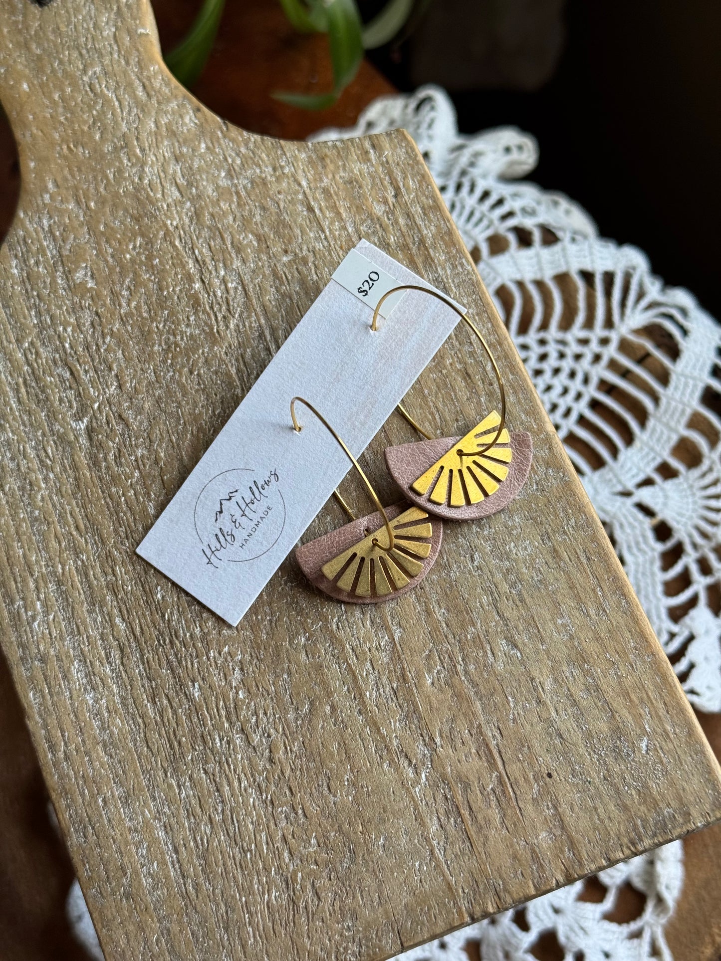Mauve Sunbeam Hoop