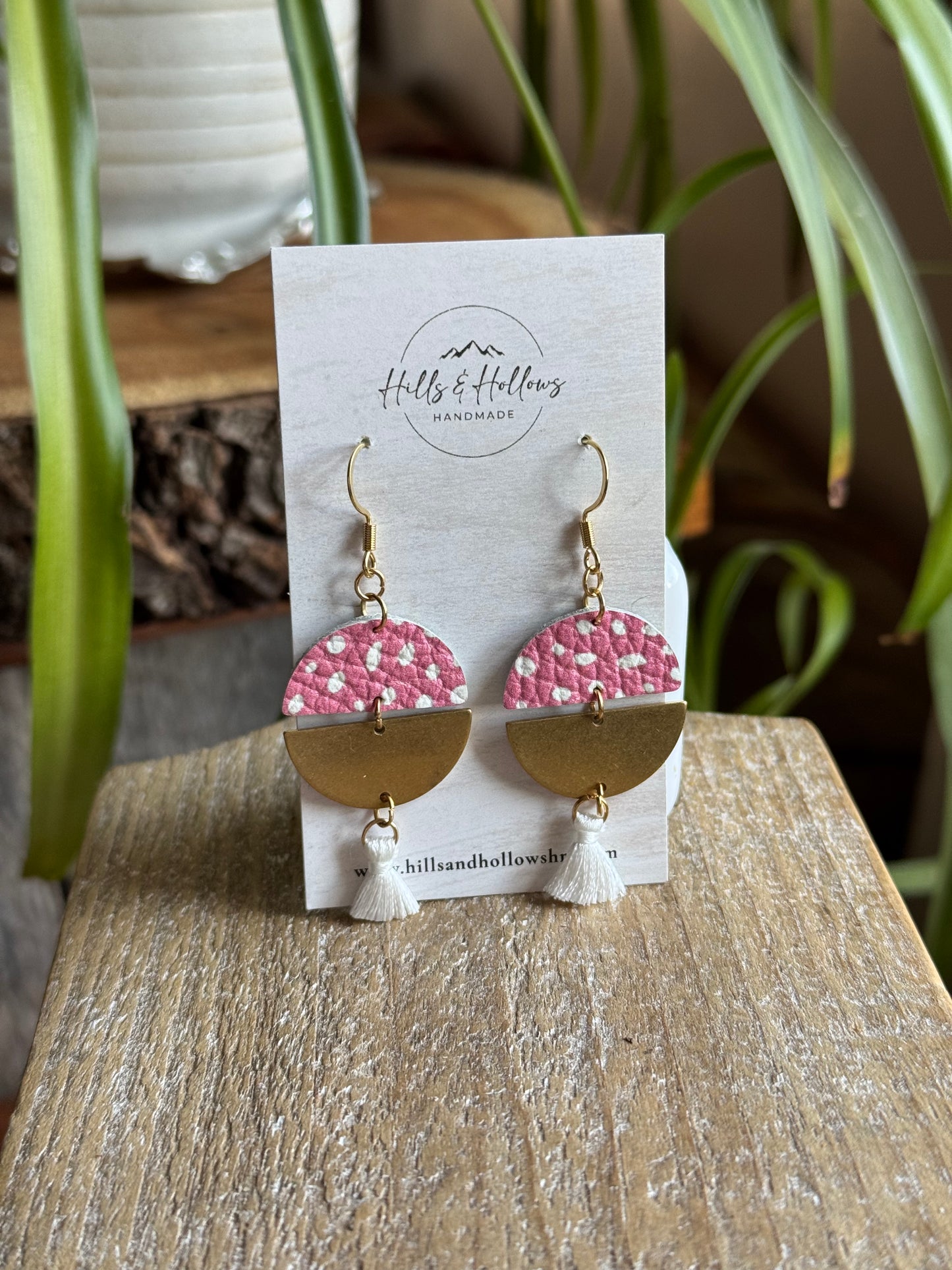 Pink Dot Dangle