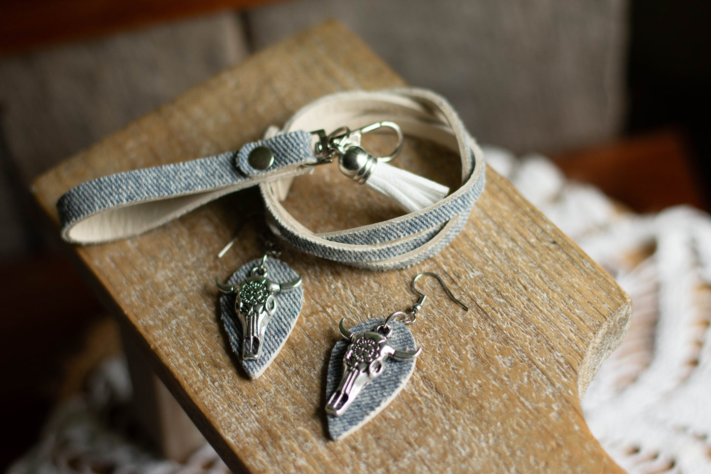 Denim Bracelet