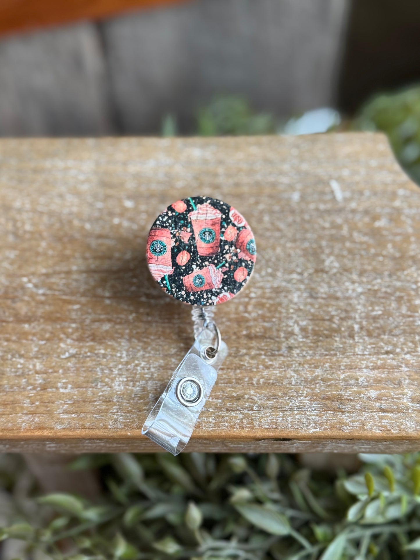 Pumpkin Spice Badge Reel