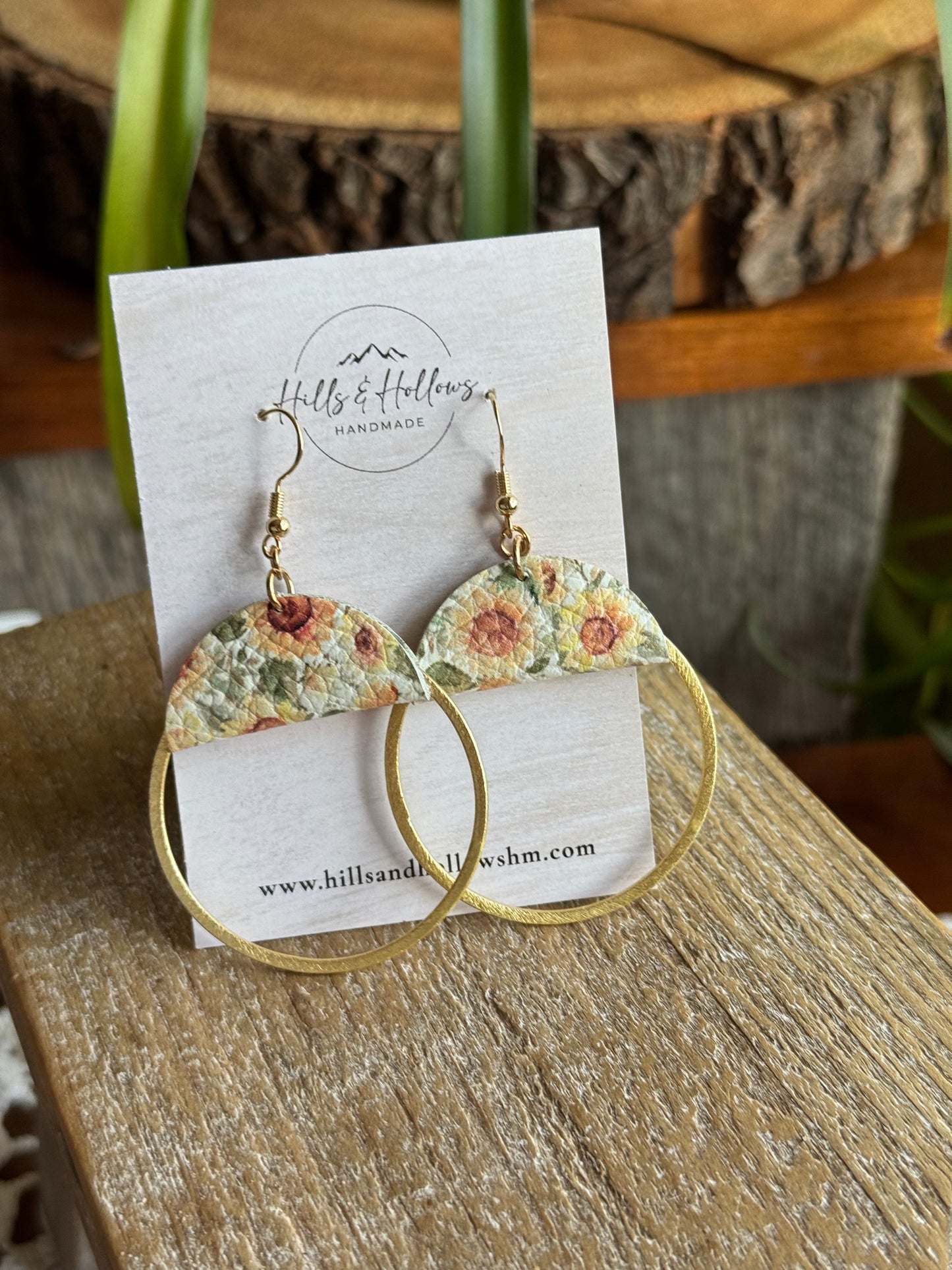 Sunflower Hoops