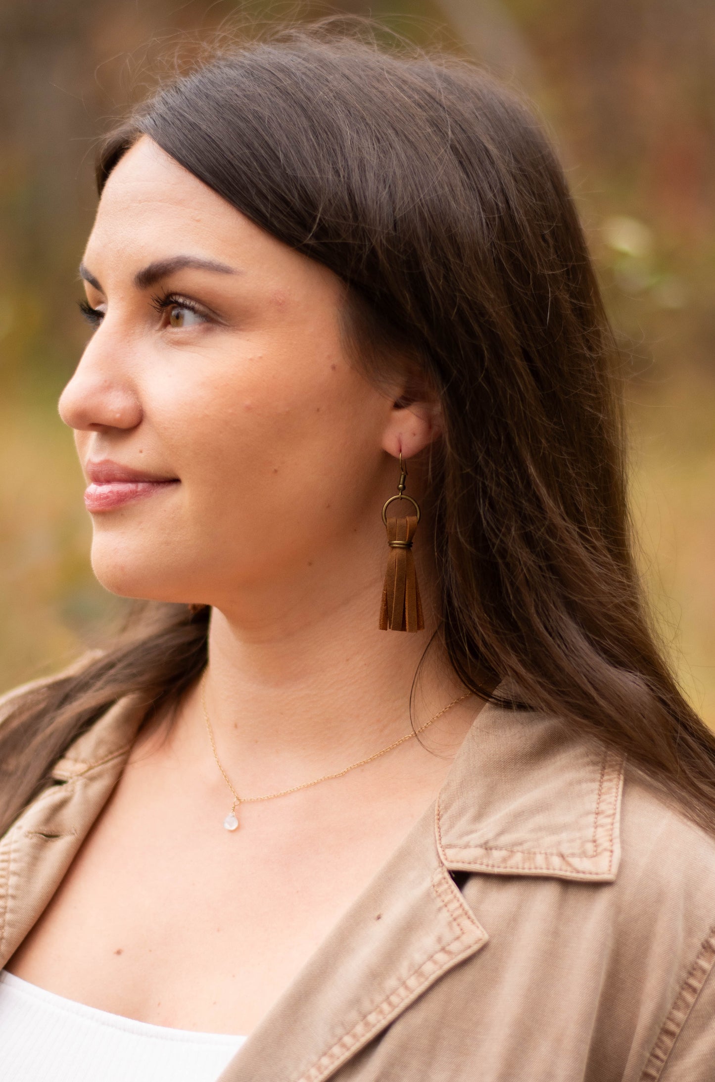 Oil Tanned Leather Tassel