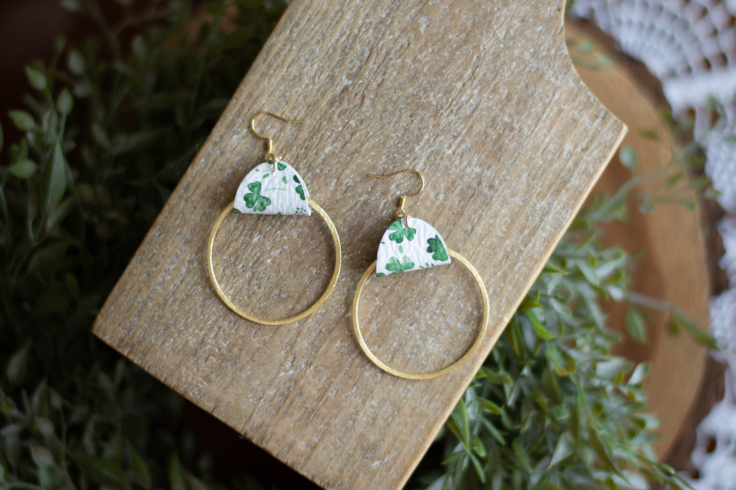 Lucky Large Hoop