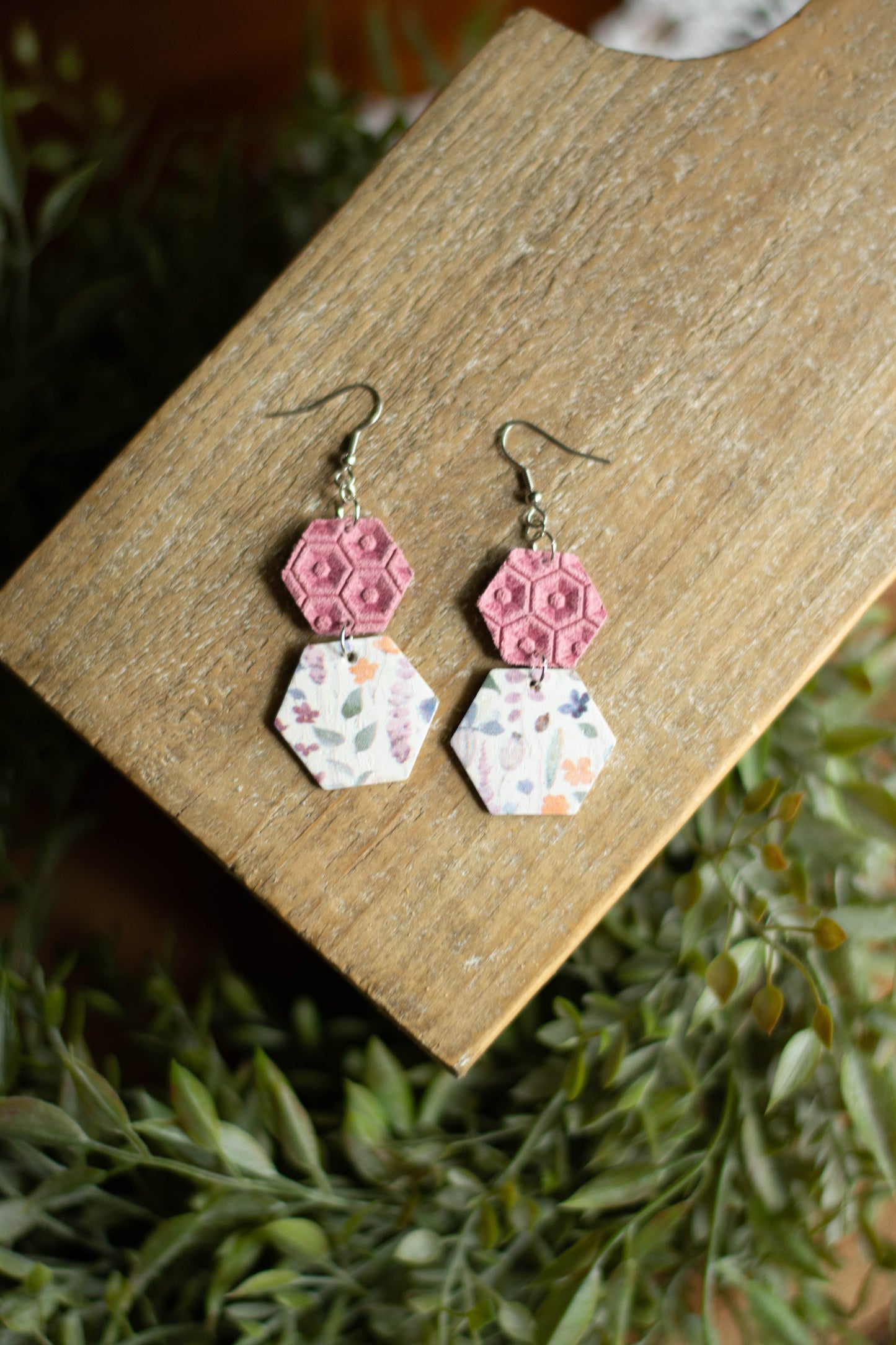 Prairie Watercolor Hexagons