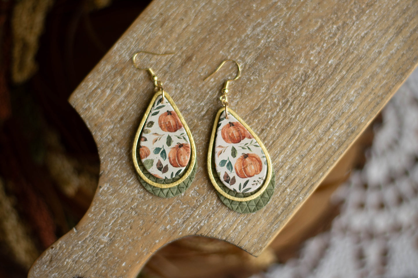 Pumpkin Teardrop