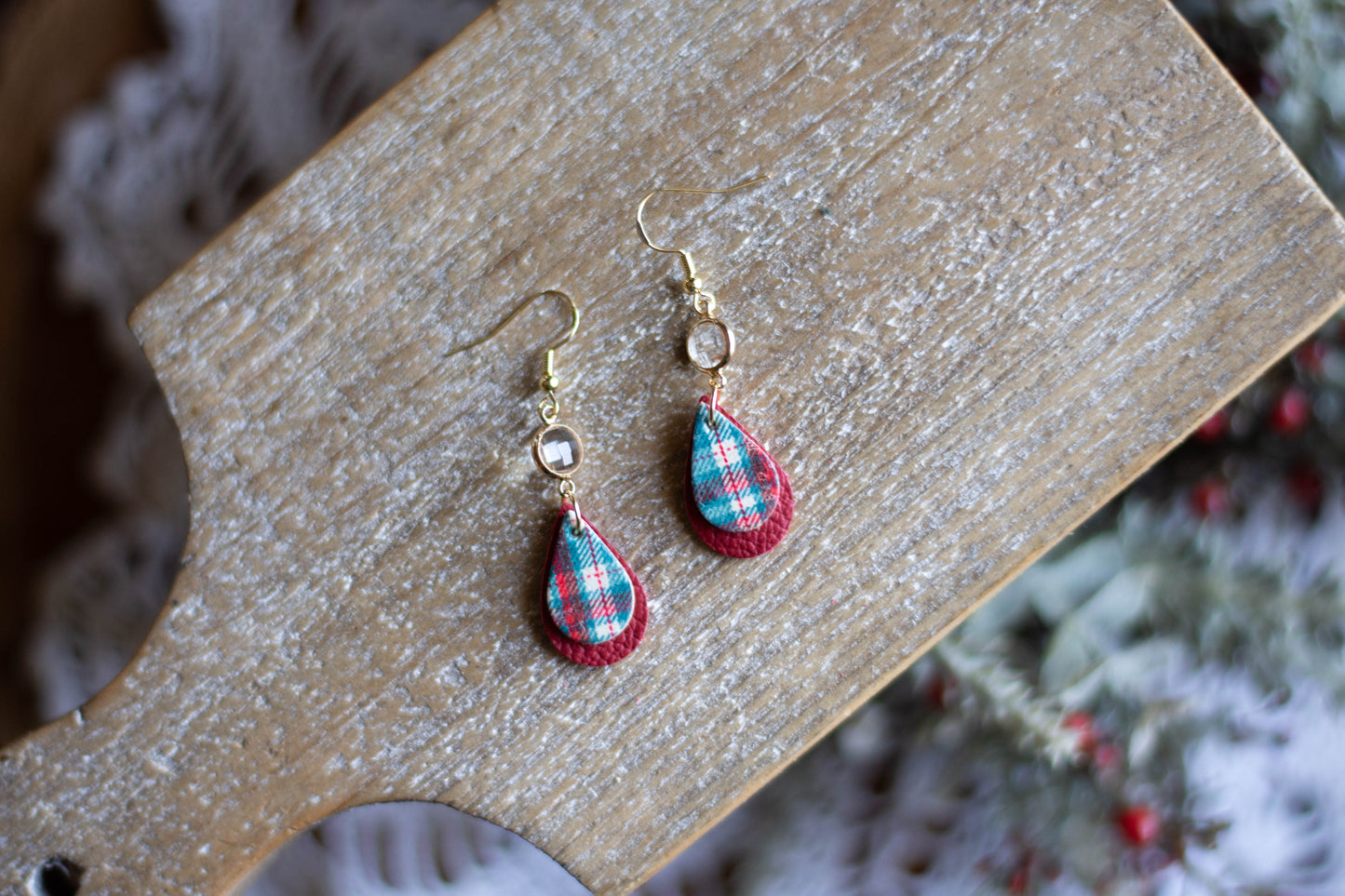 Sweater Weather Teardrop Dangle