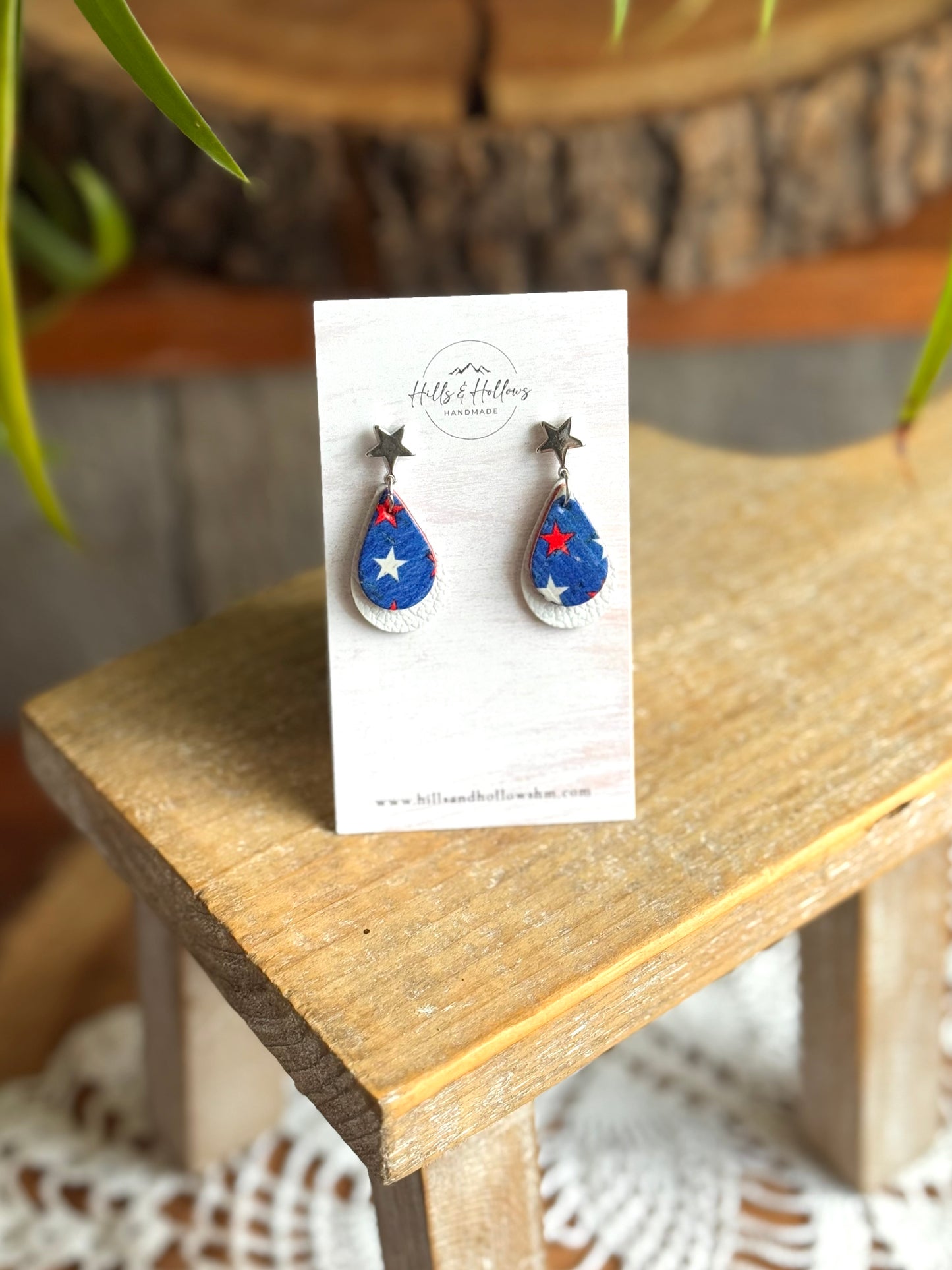 Star Stud Teardrop