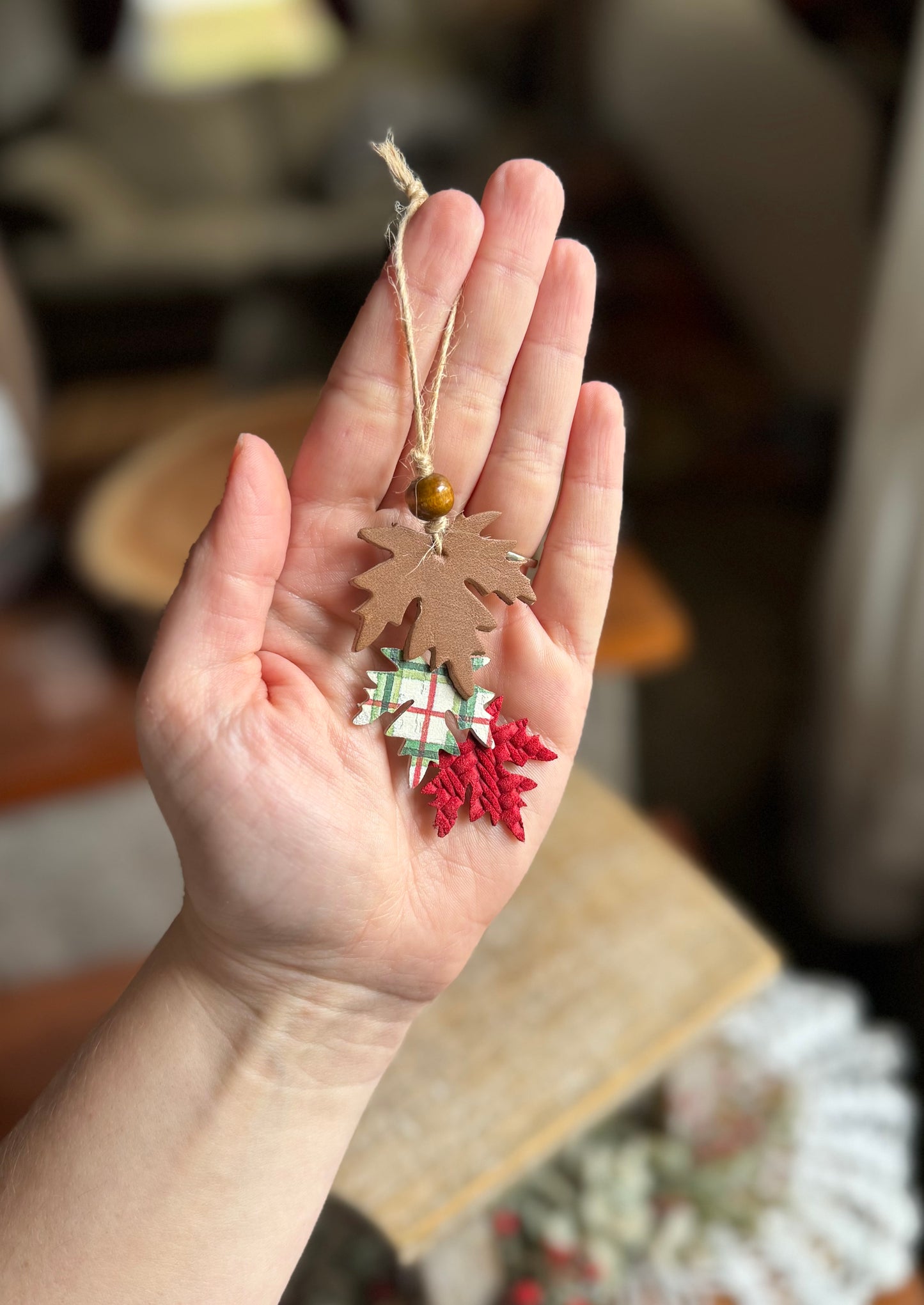 Maple Leaf Ornaments