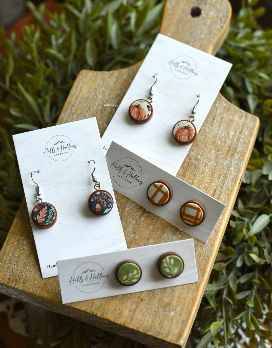 Wood Stud/Dangle