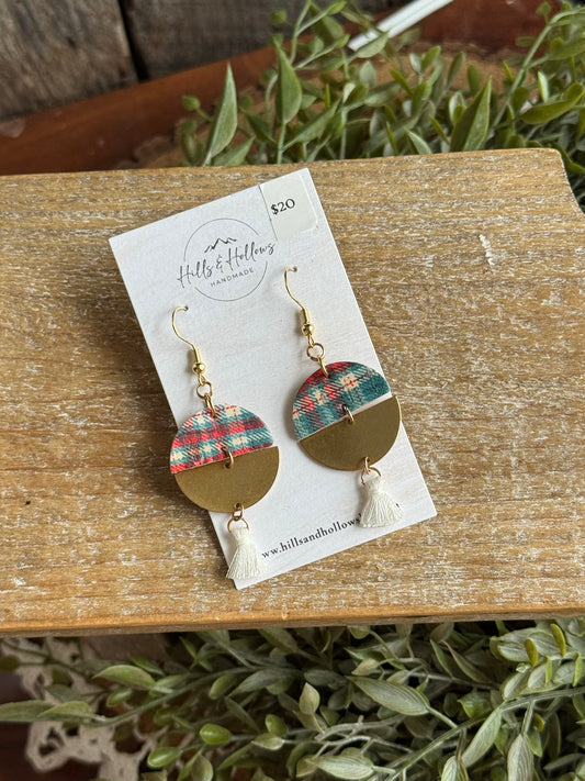 Plaid Dangles