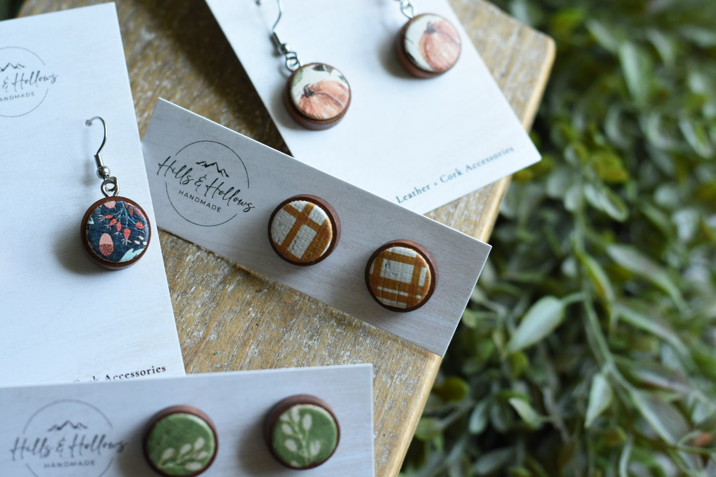 Wood Stud/Dangle