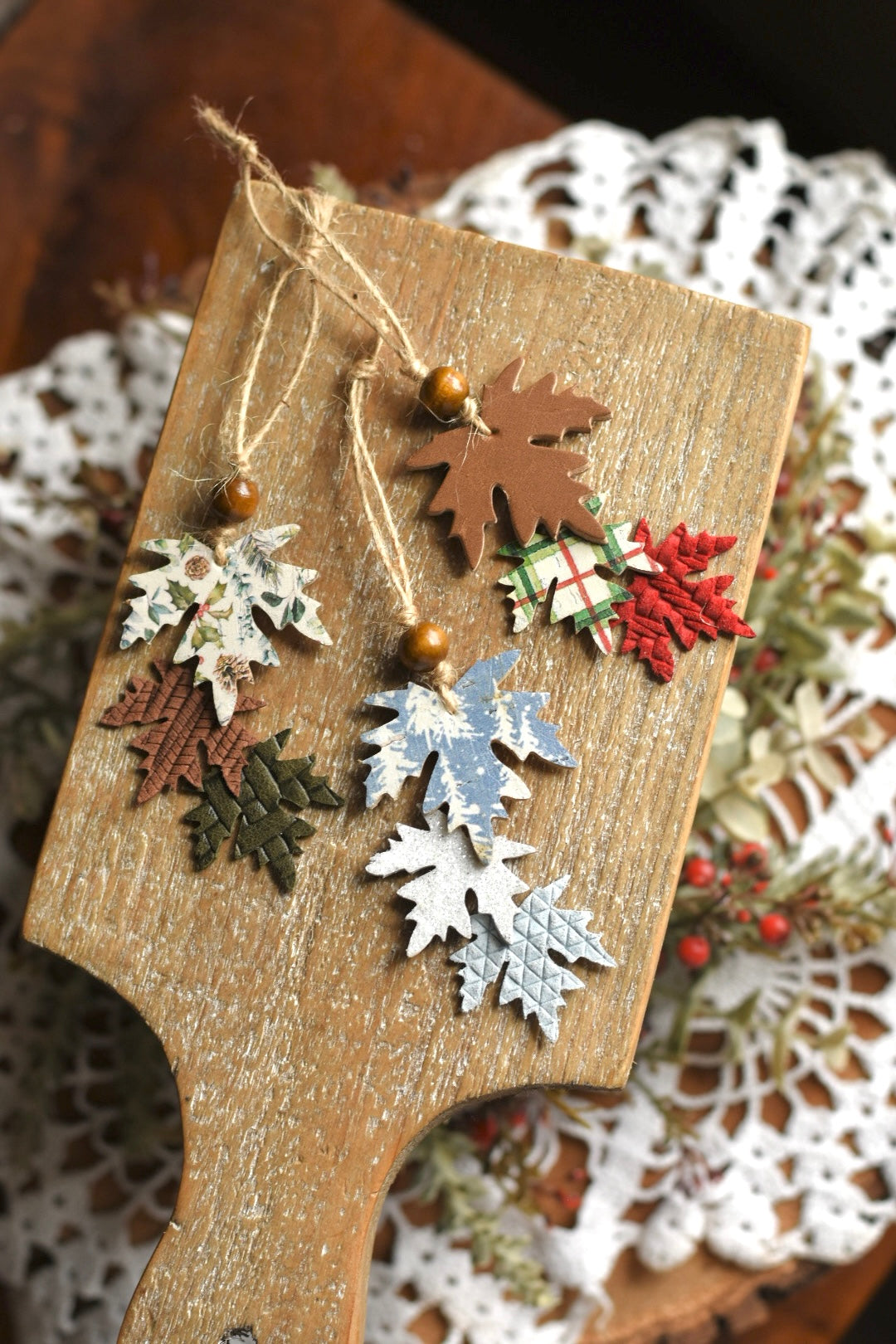 Maple Leaf Ornaments