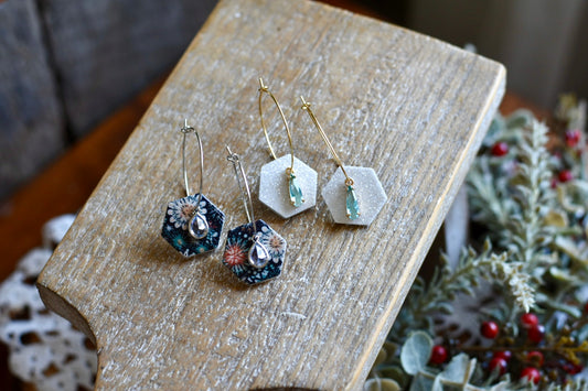 Snowflake Dangle | Reversible