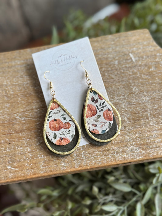 Pumpkin Teardrop