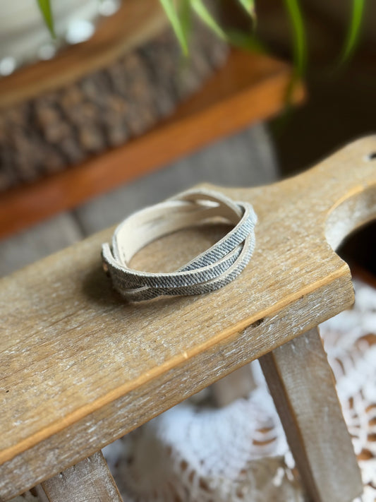 Denim Bracelet