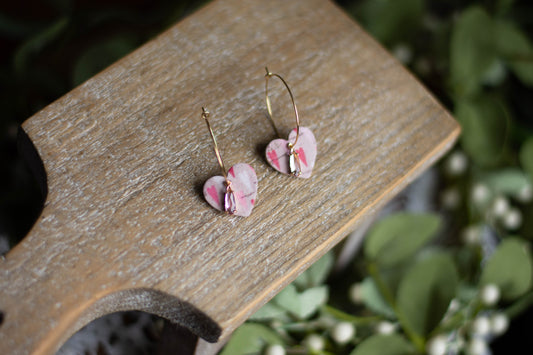 Pink Hearts Hoop