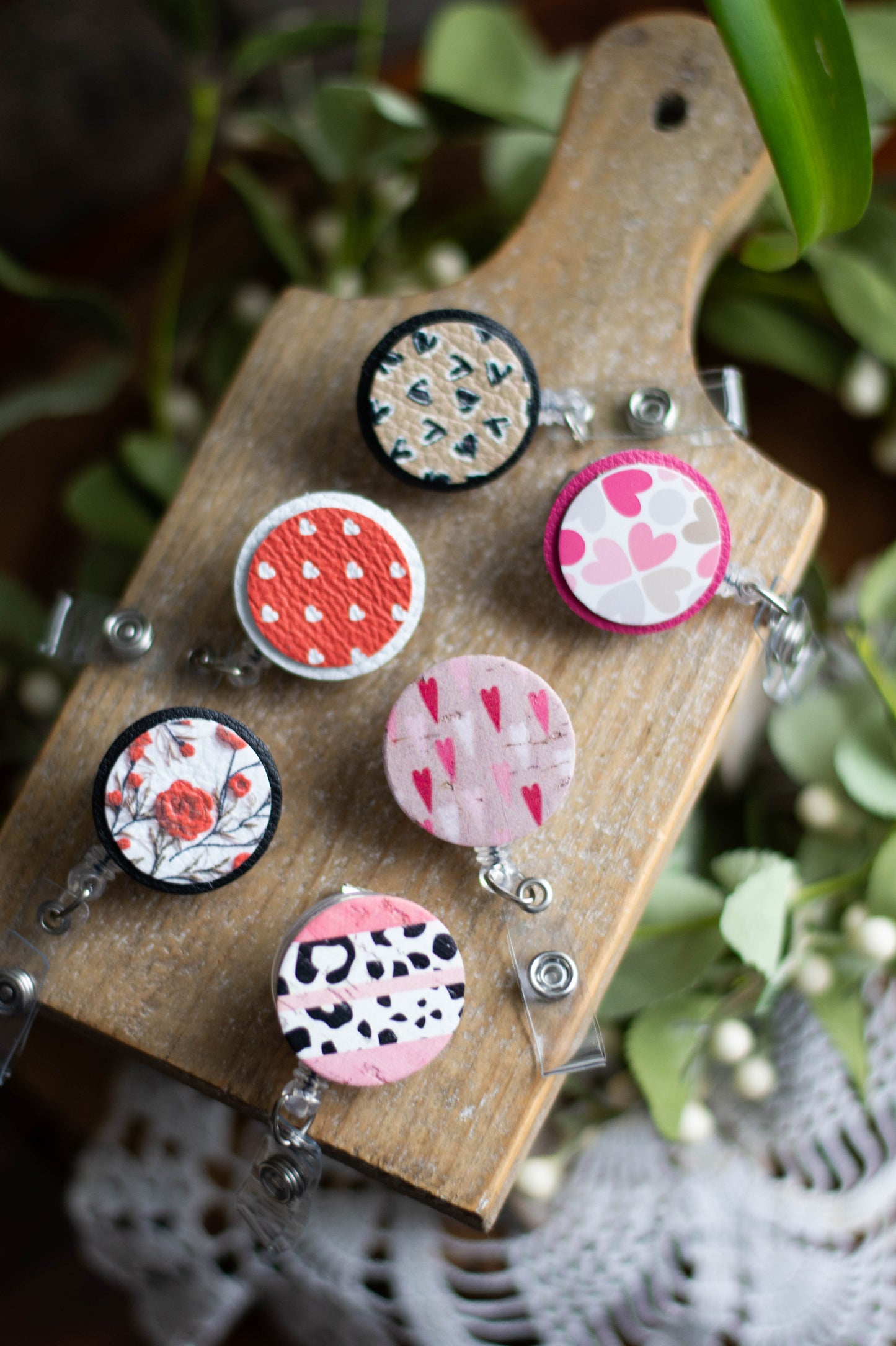 Valentine Badge Reels