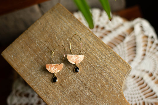 Burnt Orange Dangle