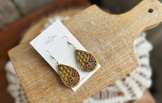 Honey Bee Wood + Leather