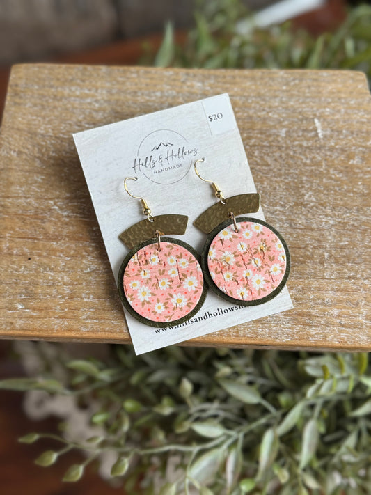 Gold Peach Daisy