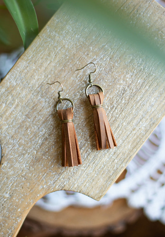 Oil Tanned Leather Tassel